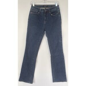 Judy Blue Womens Slim Bootcut Jeans Size 7/28 Dark Wash Stretch Denim Style Blue